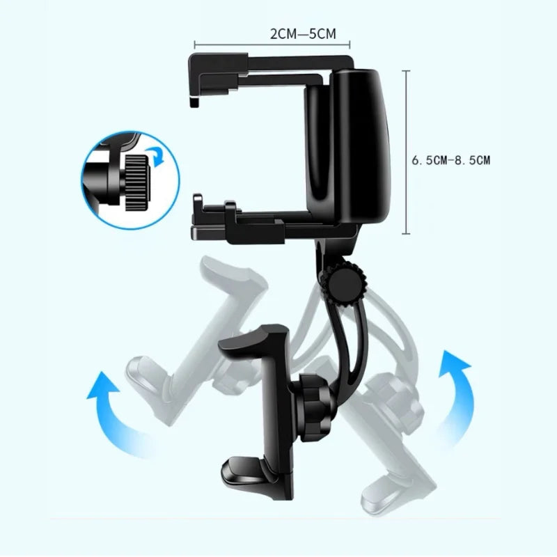 Multifunctional Car Rear-View Car Stand and Universal Car Support for GPS and Mobile Phone in Automobile