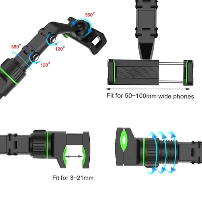 Multifunctional Car Rear-View Car Stand and Universal Car Support for GPS and Mobile Phone in Automobile