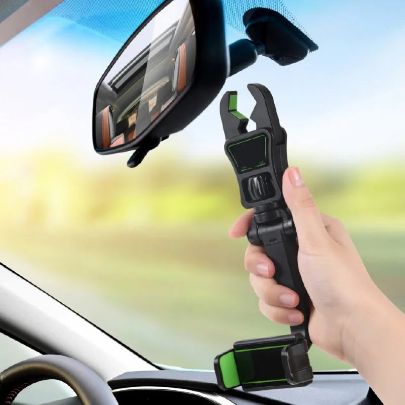 Multifunctional Car Rear-View Car Stand and Universal Car Support for GPS and Mobile Phone in Automobile