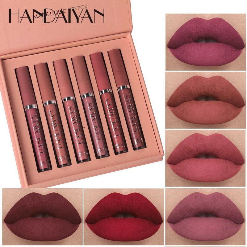 Batom Luxuoso Glamour Matte Handaiyan - DeMaiShop