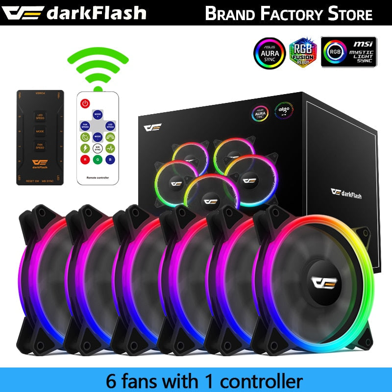 Fan ventilador Aigo Darkflash - DeMaiShop