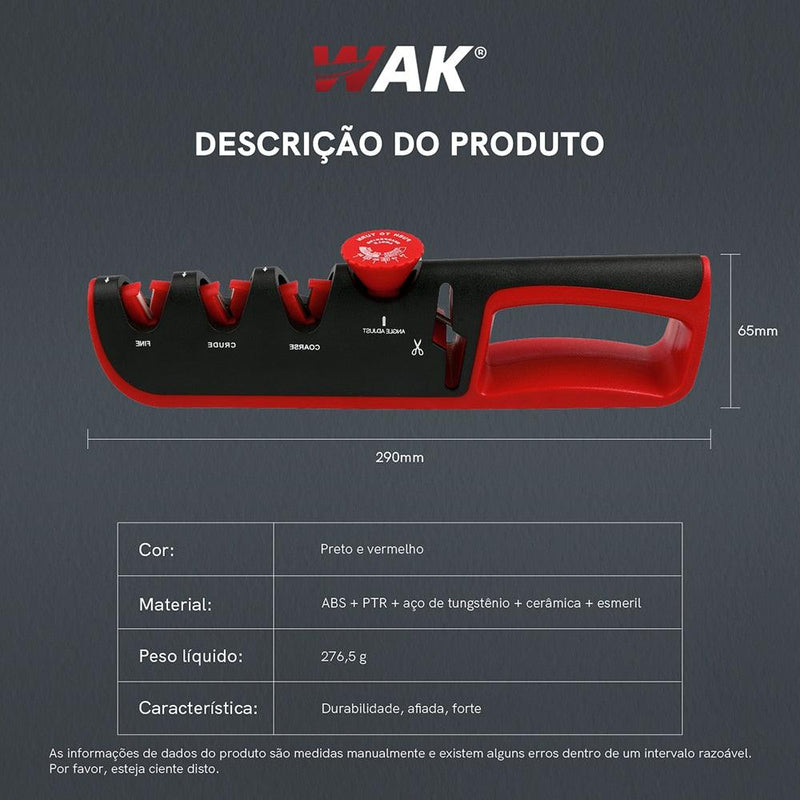 Afiador - 5 em 1 - DeMaiShop