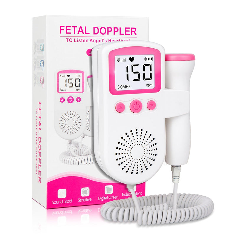 Monitor Fetal - Para ouvir o coraçãozinho do seu bebê - DeMaiShop