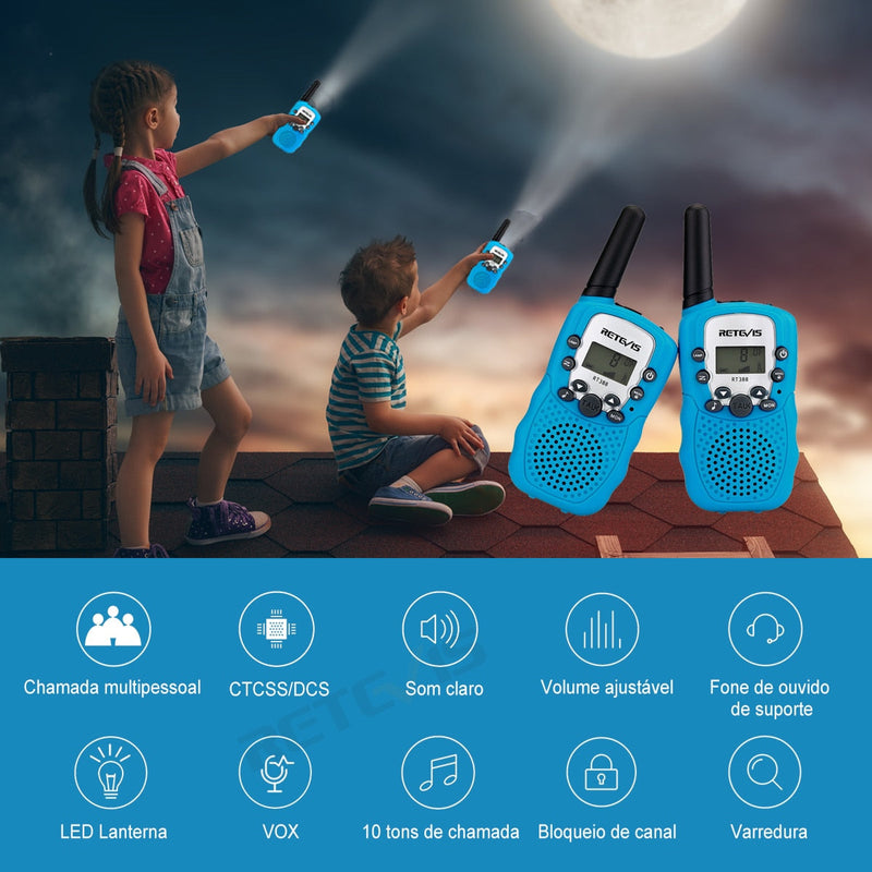 Walkie Talkie Portátil infantil - DeMaiShop