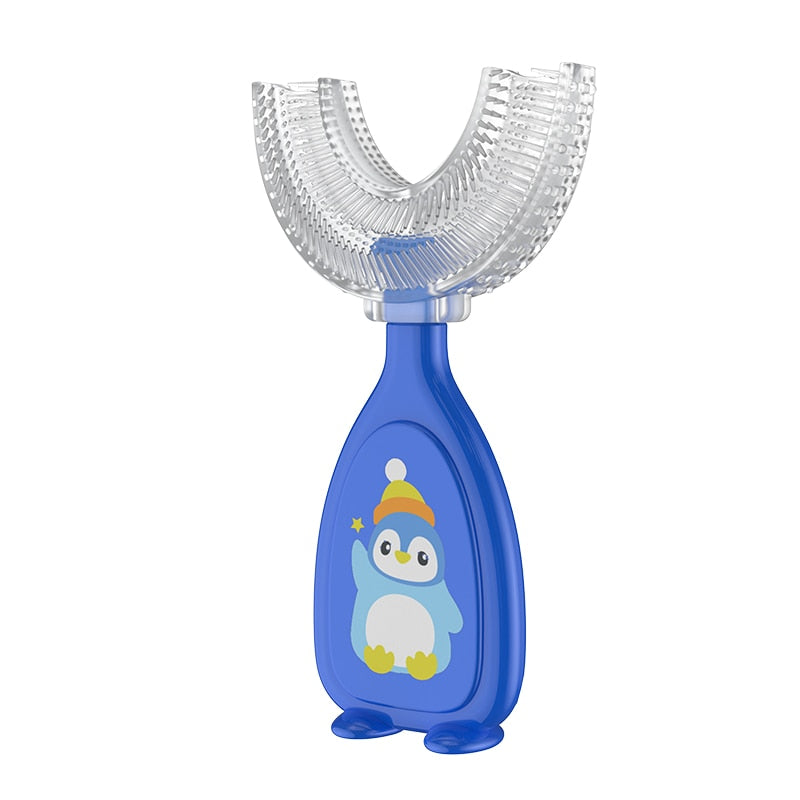 Escova de dentes infantil - em formato de U - DeMaiShop